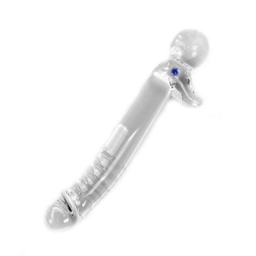 Kiotos Glass - Dildo + Duck Head Transparant