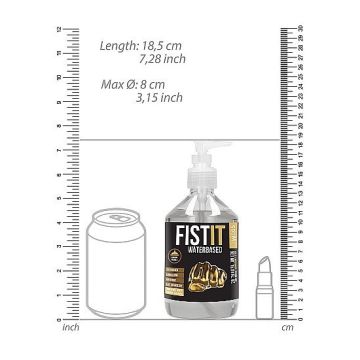 Glijmiddel Fist It Waterbasis - 500 ml