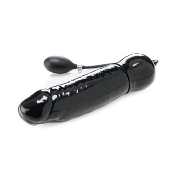 Opblaasbare Gargantula Dildo Harde Kern - Zwart