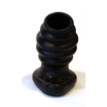Oxballs Butt-Hole Rippled Fuckplug Black Large
