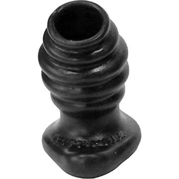 Oxballs Butt-Hole Rippled Fuckplug Black Small