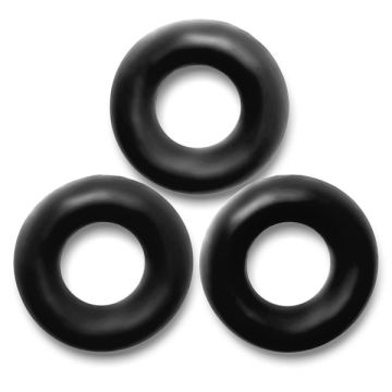 Oxballs Fat Willy 3-pack Cockringen - Zwart
