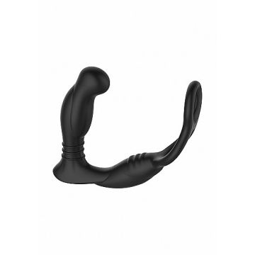 Simul8 Prostaatvibrator Met Cockring/Ballstretcher