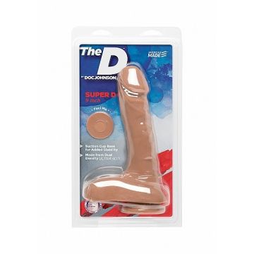 Realistische Dildo the D - Super D - Caramel*