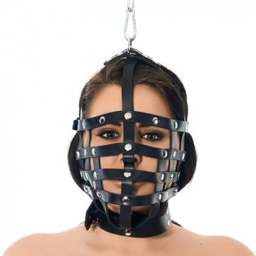Rimba Riemen masker met ophangring aan bovenzijde*