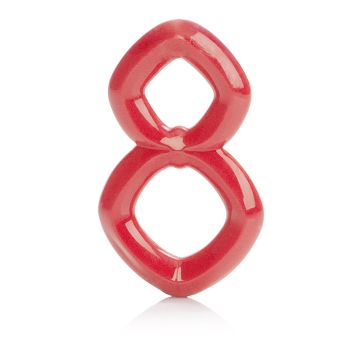 Crazy 8 Cockring Rood