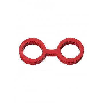 Rode Japanse Bondage Siliconen Boeien - Small