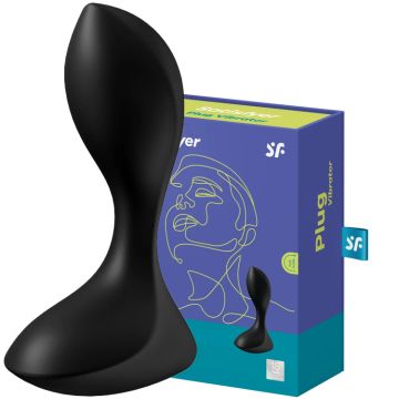 Satisfyer Vibrerende Plug Backdoor Lover - Zwart