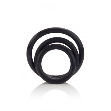 3 Piece Rubberen Cockring Set