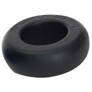 Muscle Cock Ring - Siliconen-Zwart