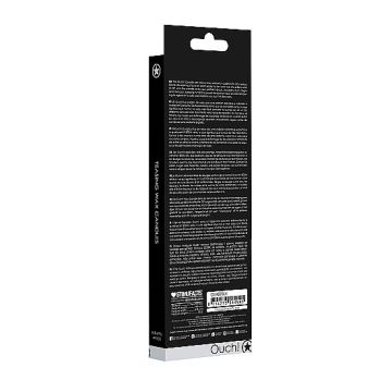 SM Kaarsen Large 4-Pack - Zwart