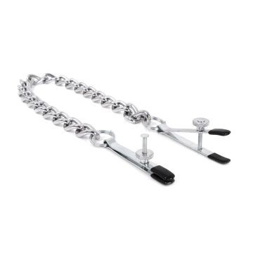 Tepel Klemmen met Zware Ketting*