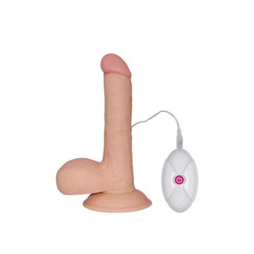 Vibrerende Dildo The Ultra Soft Dude 7.5 Inch 