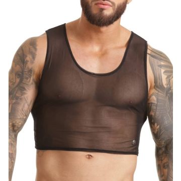 GIGO Clandestine Crop Top - Zwart