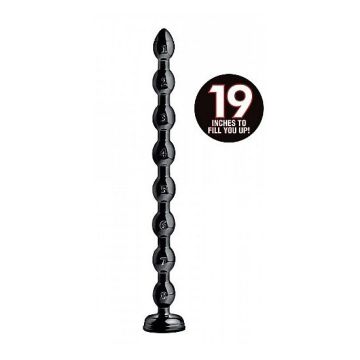 Beaded Anal Snake Anaaldildo - 19 Inch