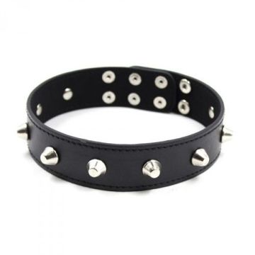 Verstelbare Halsband met Spikes