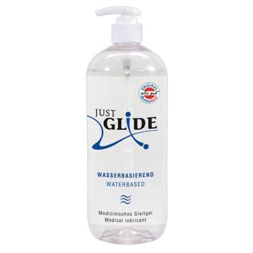 Glijmiddel op Waterbasis 1000 ml - Just Glide