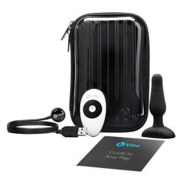 B-Vibe Novice Buttplug Small - Zwart