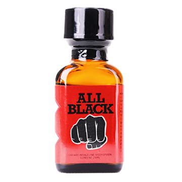All Black Poppers - 24ml
