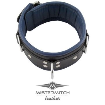 Slavenhalsband blauw gevoerd*