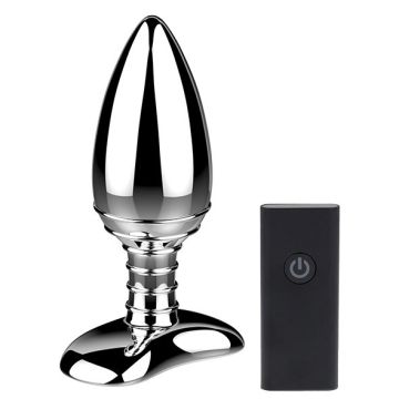 Nexus Vibrerende Aluminium Buttplug - Cestos
