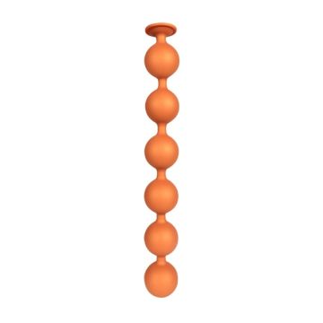 Anal Beads Bulby Butt XXL - Oranje