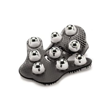 Massage Handschoen met Roterende Balletjes*