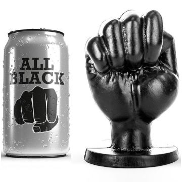All Black Fist Plug S - Zwart