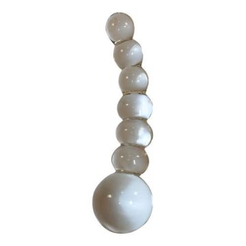 Icicles Glazen Kralen Dildo No. 66 Clear