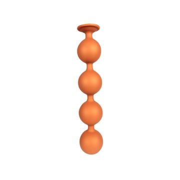 Anal Beads Bulby Butt XXXL - Oranje