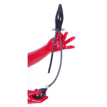 Latexa Opblaasbare Buttplug Zwart