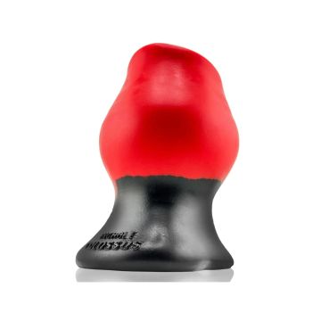 Super Max Pighole Tunnel Plug XXXL - Oxballs Rood Lava