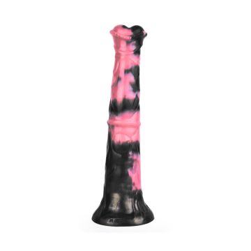 Horse Dildo Ragulf Zwart-Roze