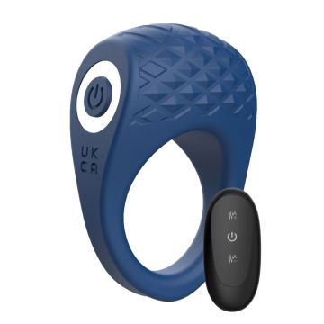 Playhouse Vibrerende Cockring met Afstandsbediening Vicious - Blauw