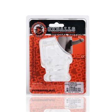 Oxballs Powersling Cocksling & Ballstretcher - Clear*