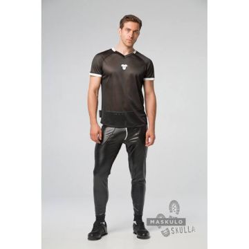 Maskulo Skulla Fetish T-Shirt - Wit