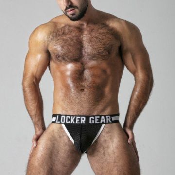 Locker Gear Push It Jockstrap - Wit
