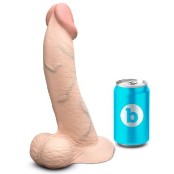 Realistische Dildo Slipskin - Huidskleur 25 cm