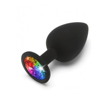 Buttplug Rainbow Booty Jewel Large*