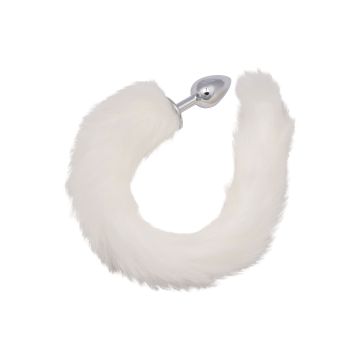 Buttplug CalExotics Running Wild Tail - Wit