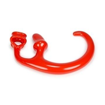 Cock & Ball Sling met Buttplug - Rood