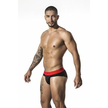 GIGO - Sexy Brief - Zwart / Rood