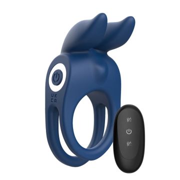 Playhouse Vibrerende Rabbit Ring Fierce met Afstandsbediening