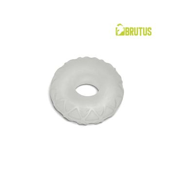 Ice Silasoft Silicone Fat Donut Cockring Brutus - Transparant