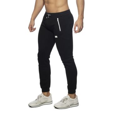 Joggingbroek Met Dubbele Rits - Zwart