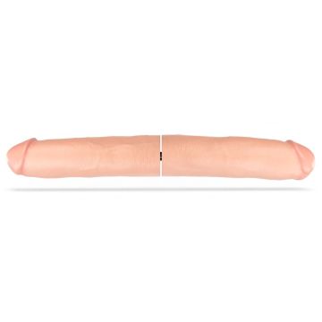 Deep'r Dubbele Dildo Trunk 66 cm - Huidskleur*