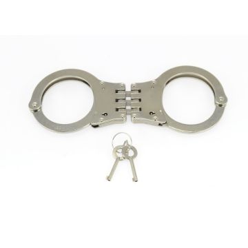 Rimba - Stalen politie handboeien scharnierend 340 gram