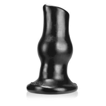 Oxballs Pighole Deep-2 Hollow Plug - Black - Large