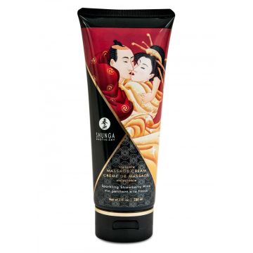 Eetbare Massagecrème - Aardbei*