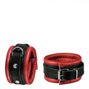 Enkel boeien Rood 5 cm - Kiotos Leather